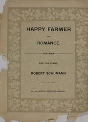 Schumann, Robert, 1810-1856. Album für die Jugend. Nr. 10, Fröhlicher Landmann; arranged