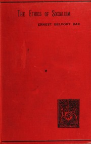 Bax, Ernest Belfort, 1854-1926