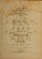 Hunt, W. R., composer