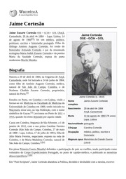 Jaime Zuzarte Cortesão OSE • GCIH • GOL (Ançã, Cantanhede, 29 de abril de 1884 – Lapa, Lisboa, 14 de agosto de 1960[1])