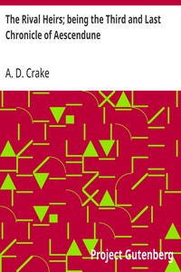 Crake, A. D. (Augustine David)