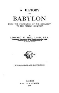 King, L. W. (Leonard William)